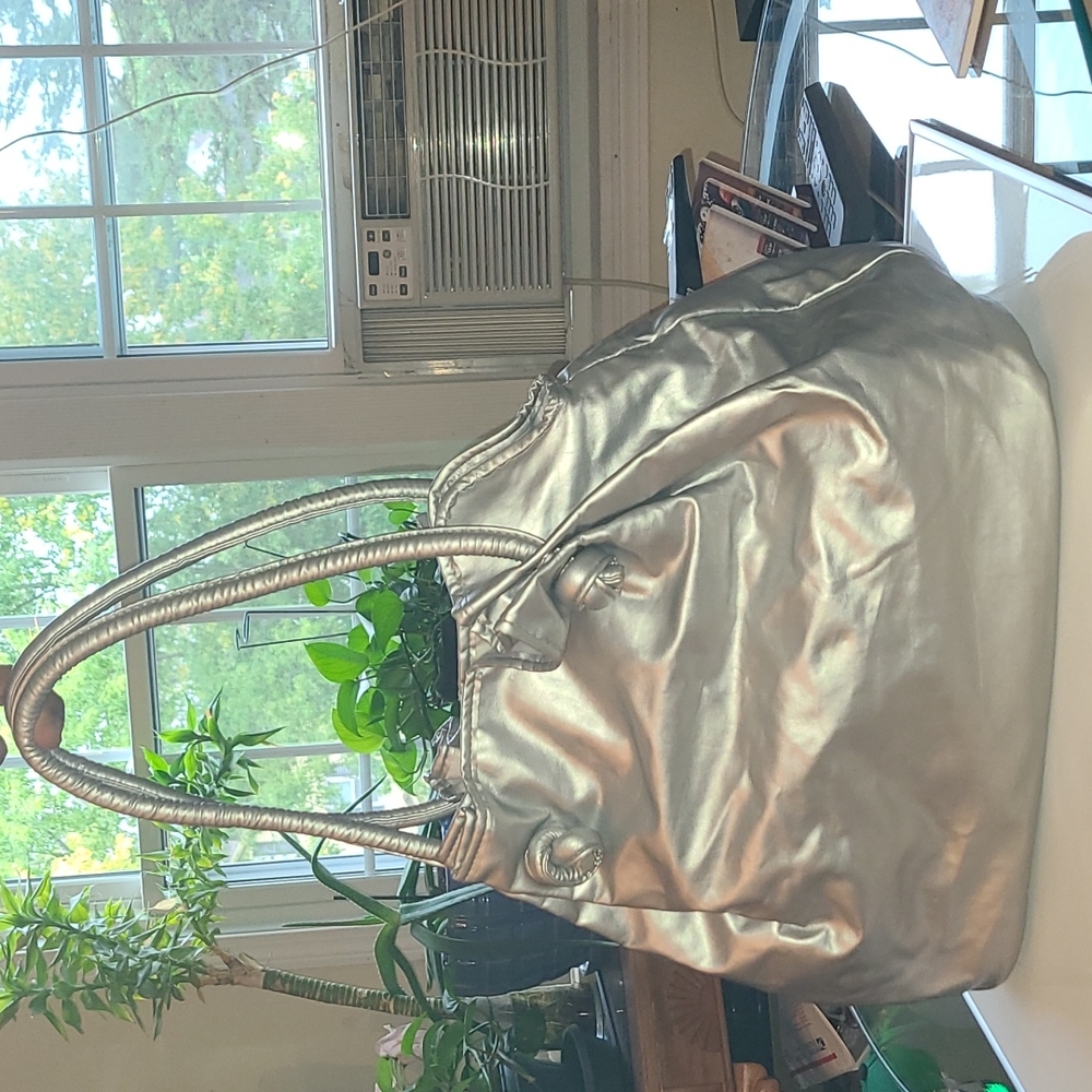 Silver Hand bag